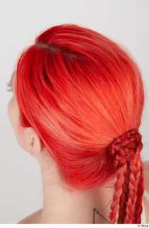 Groom references Lady Winters  006 braided hair head red…